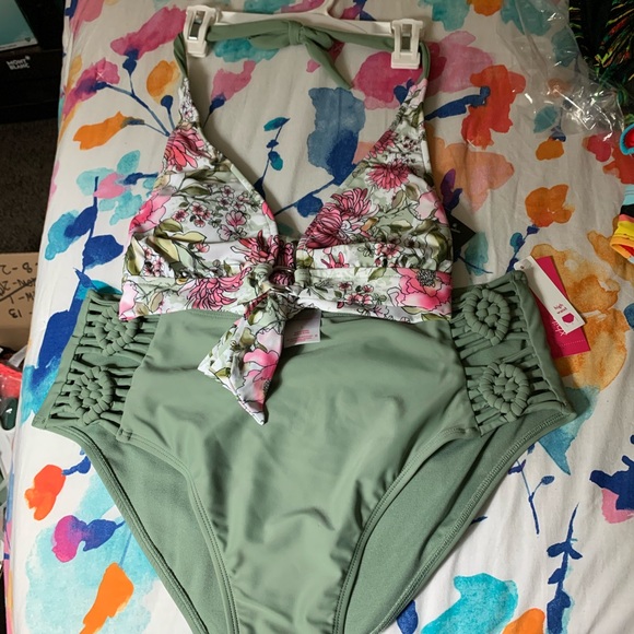 Top Bikini 👙 💐 floral Size M & L - Picture 5 of 6